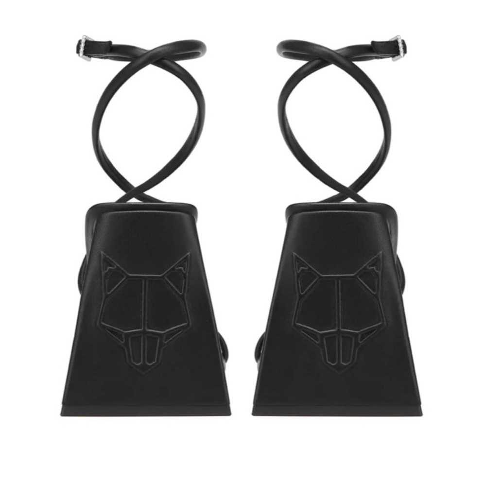 Naked Wolfe Vergie Black Leather - NWT (Never Worn) - Size 39